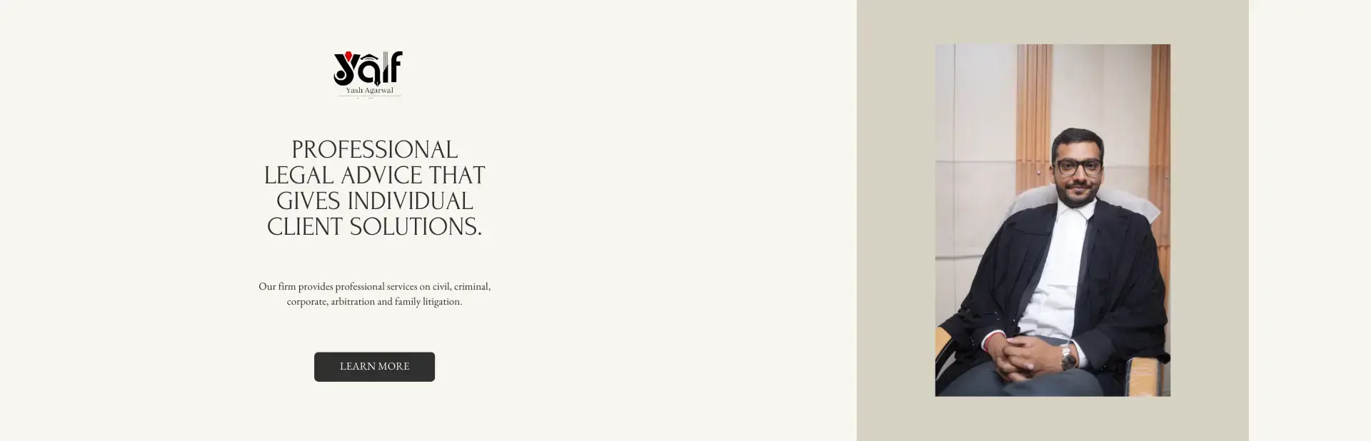 yash agarwal law firm banner